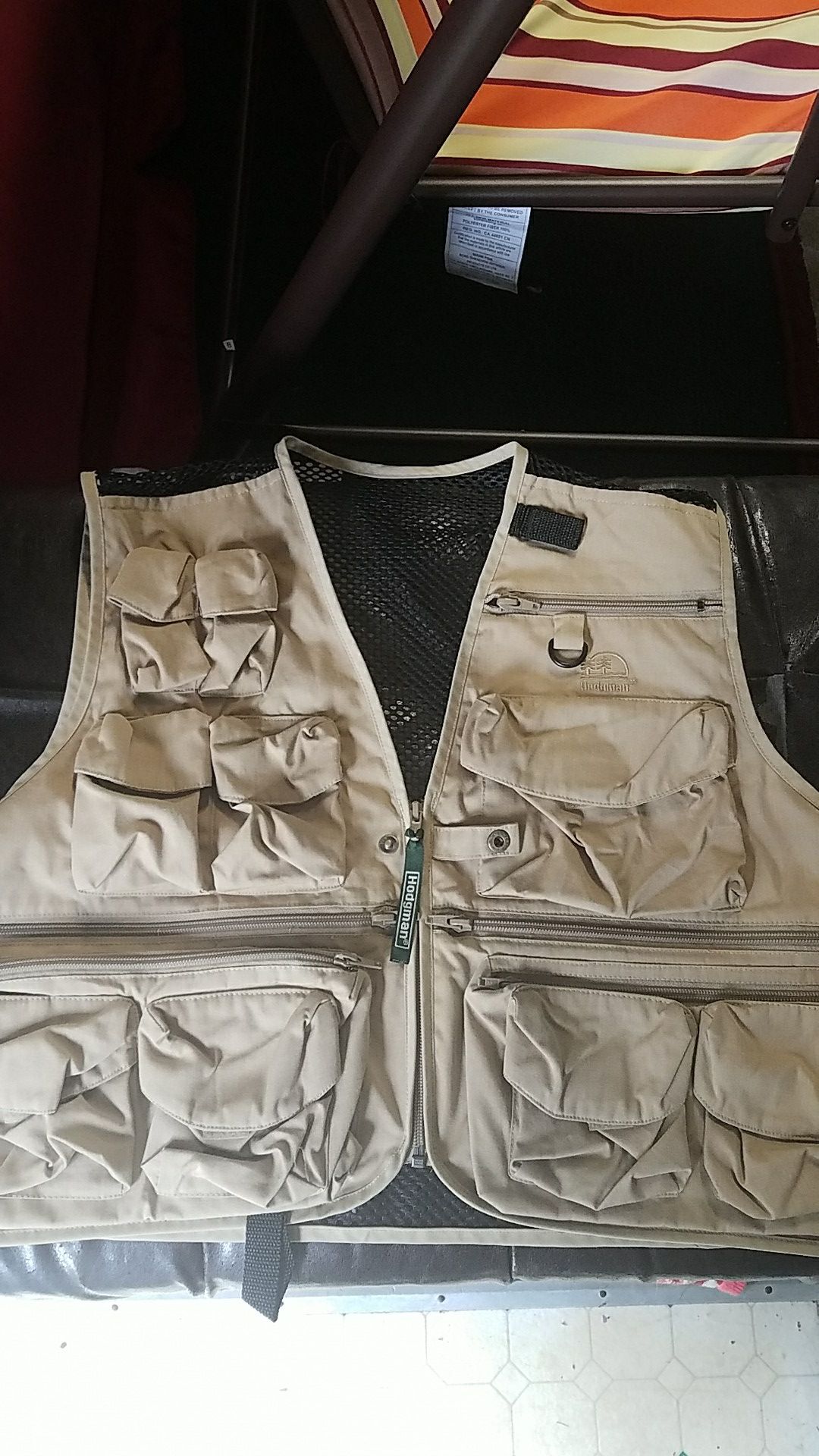 Hodgman fly-fishing vest