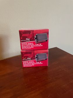 Whistler WES-350 External CB & Radio Scanner Speaker (x2)