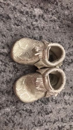 Used freshly picked moccasins
