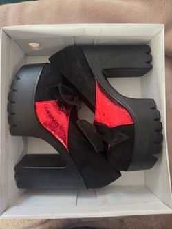Woman high heels