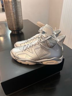Air Jordan 6 Retro 'Silver' Paris Saint-Germain