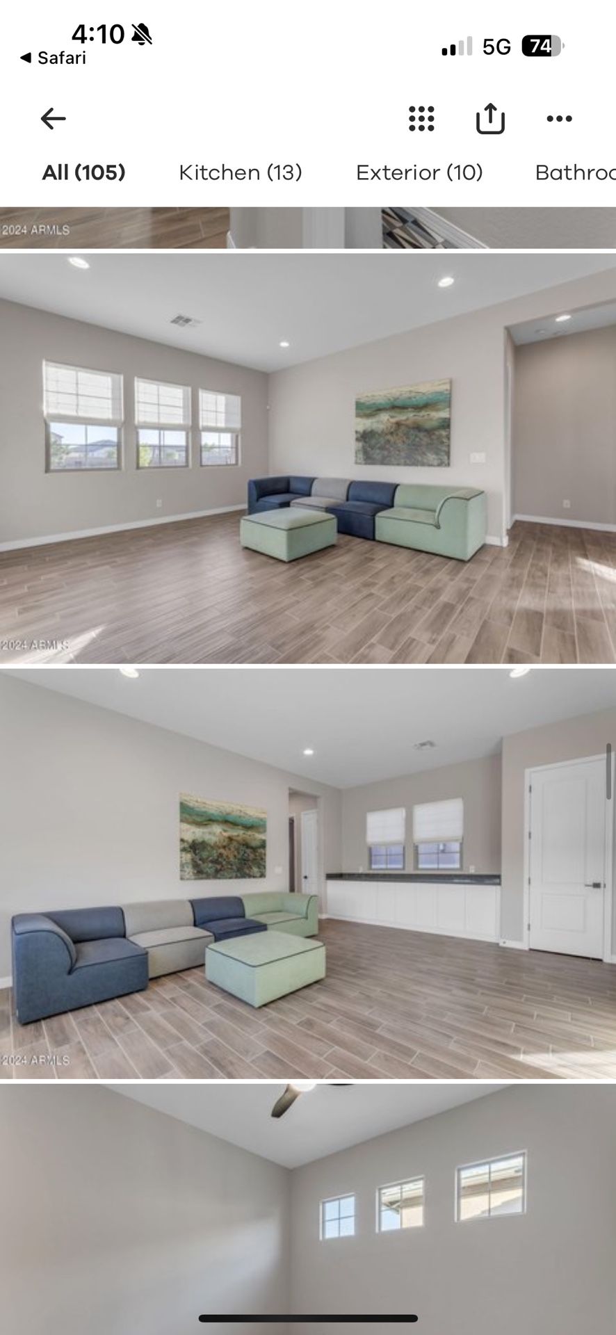 Modular couch 5 piece set