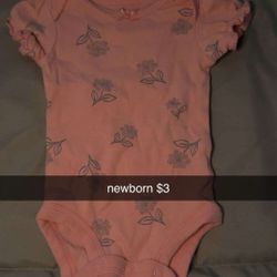 Newborn baby girl clothes 