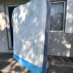 NEW QUEEN PILLOW TOP MATTRESS AND BOX SPRING -- Also Available In All Sizes.