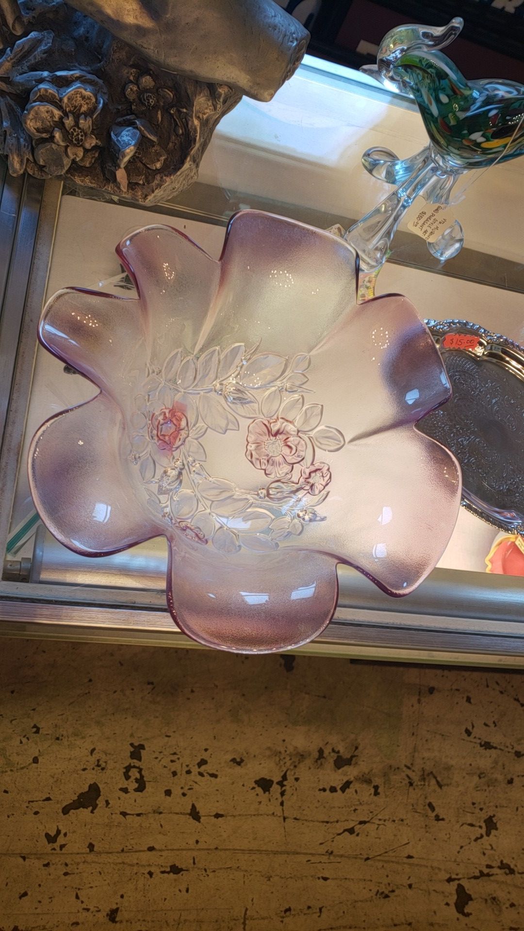 Glass bowl