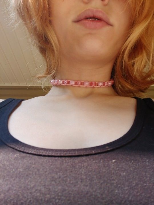 Cute Pink Chocker