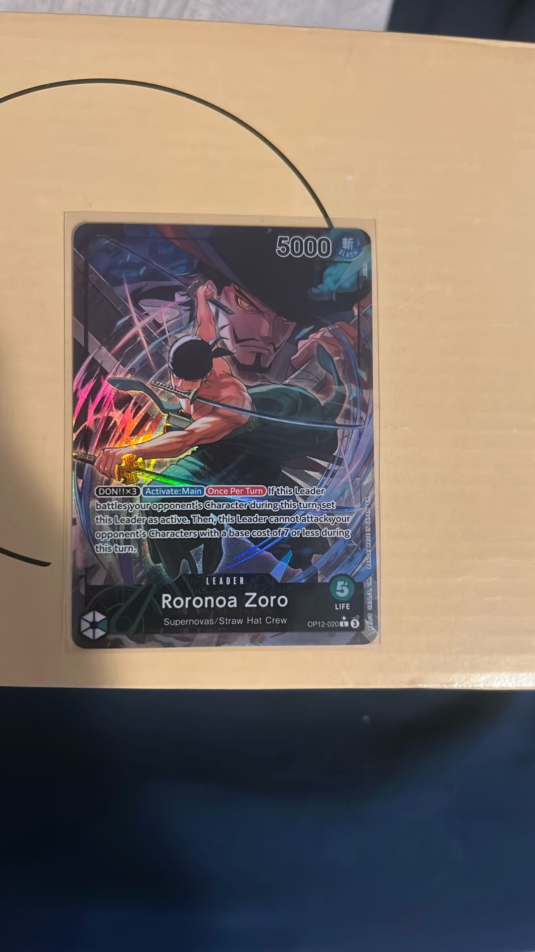 Roronoa Zoro TCG Card