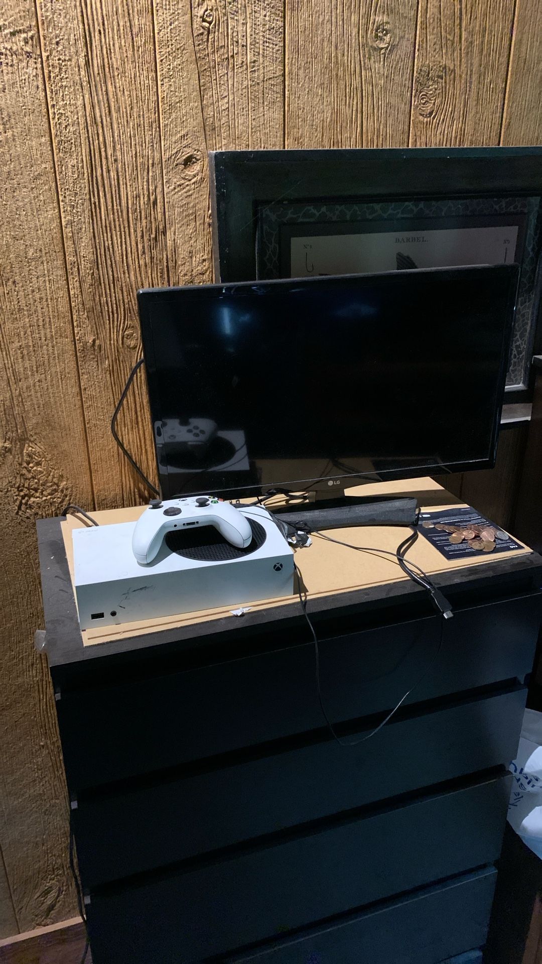 Xbox One S With Controller And Monitor HDMI