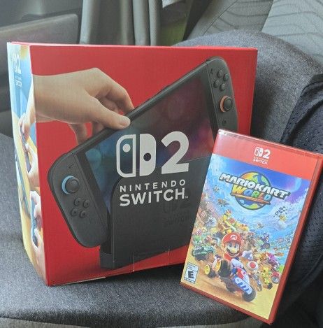 Nintendo Switch 2 Mario Kart World Bundle