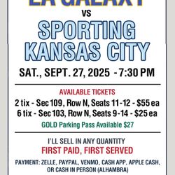 Los Angeles Galaxy vs Kansas City