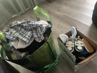 Baby boy clothes and shoes