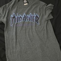 Thrasher Blue Flame Shirt (S)