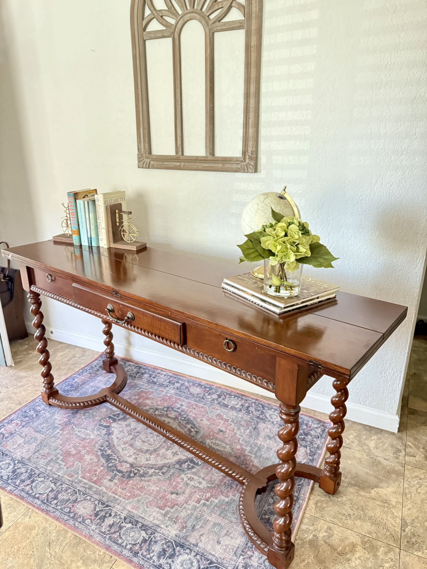 Console Sofa Table That Transforms In Tracy
