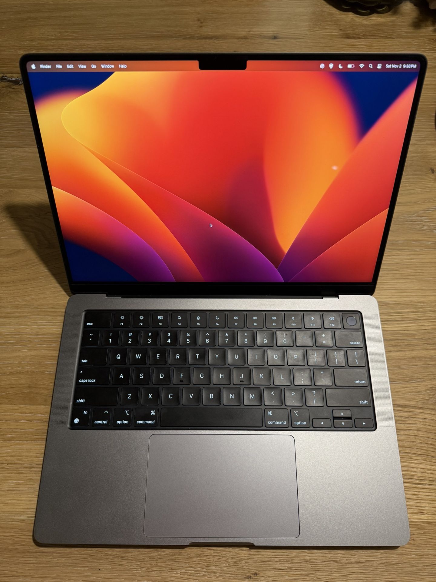 2023 14 Inch MacBook Pro - Space Gray, M2 Pro 12/19core CPU, 32 Gb, 1 Tb SSD