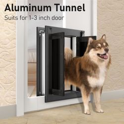New! Aluminum Large Dog Door
