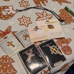 Cross Necklaces And Lapel Pins