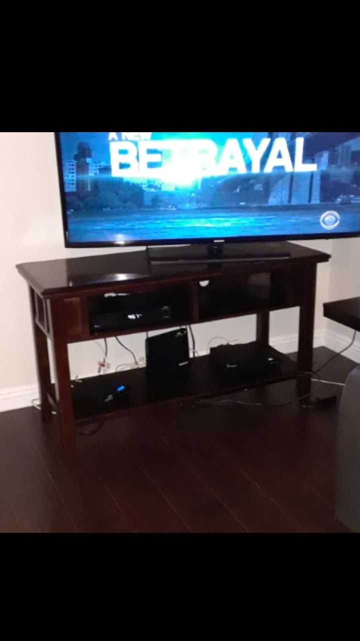 TV table espresso color