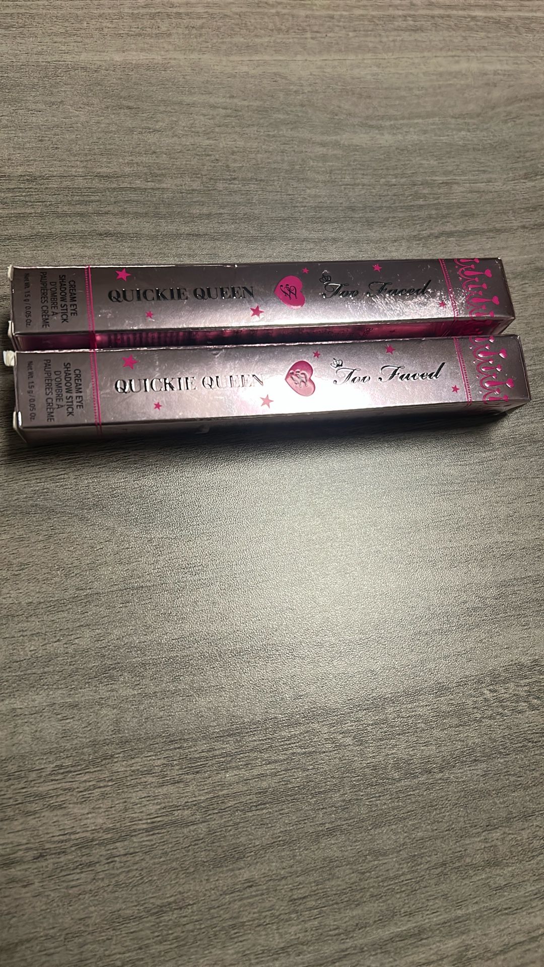 Too Faced Quickie Queen Cream Eyeshadow Stick.