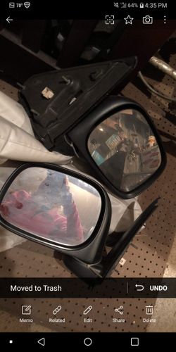 Mirrors came off Dodge
