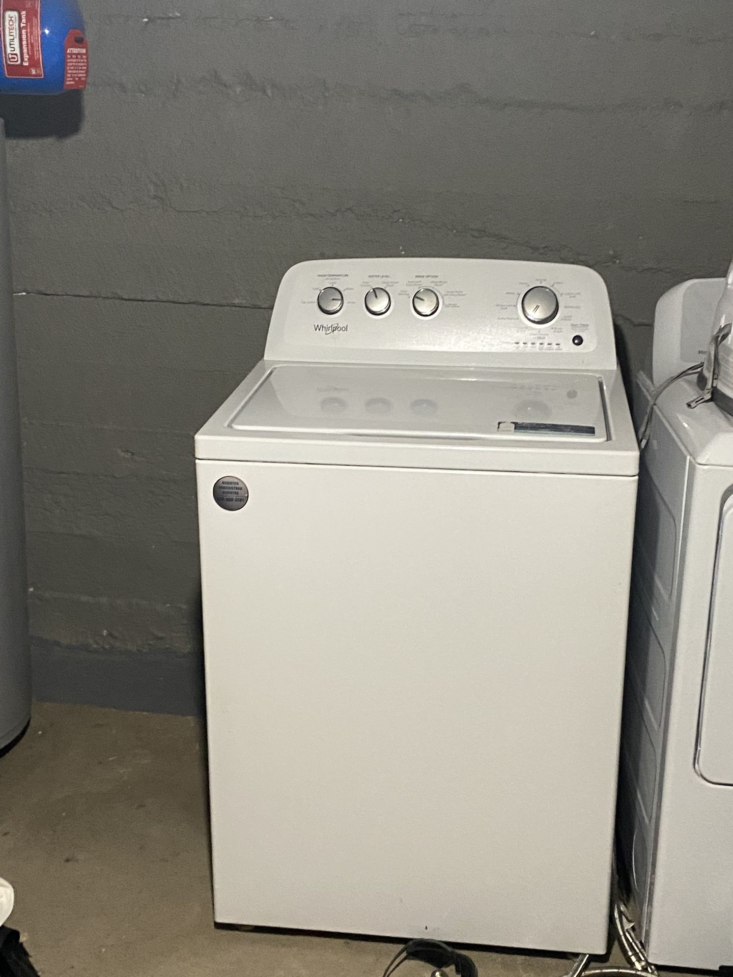 Whirlpool washer 