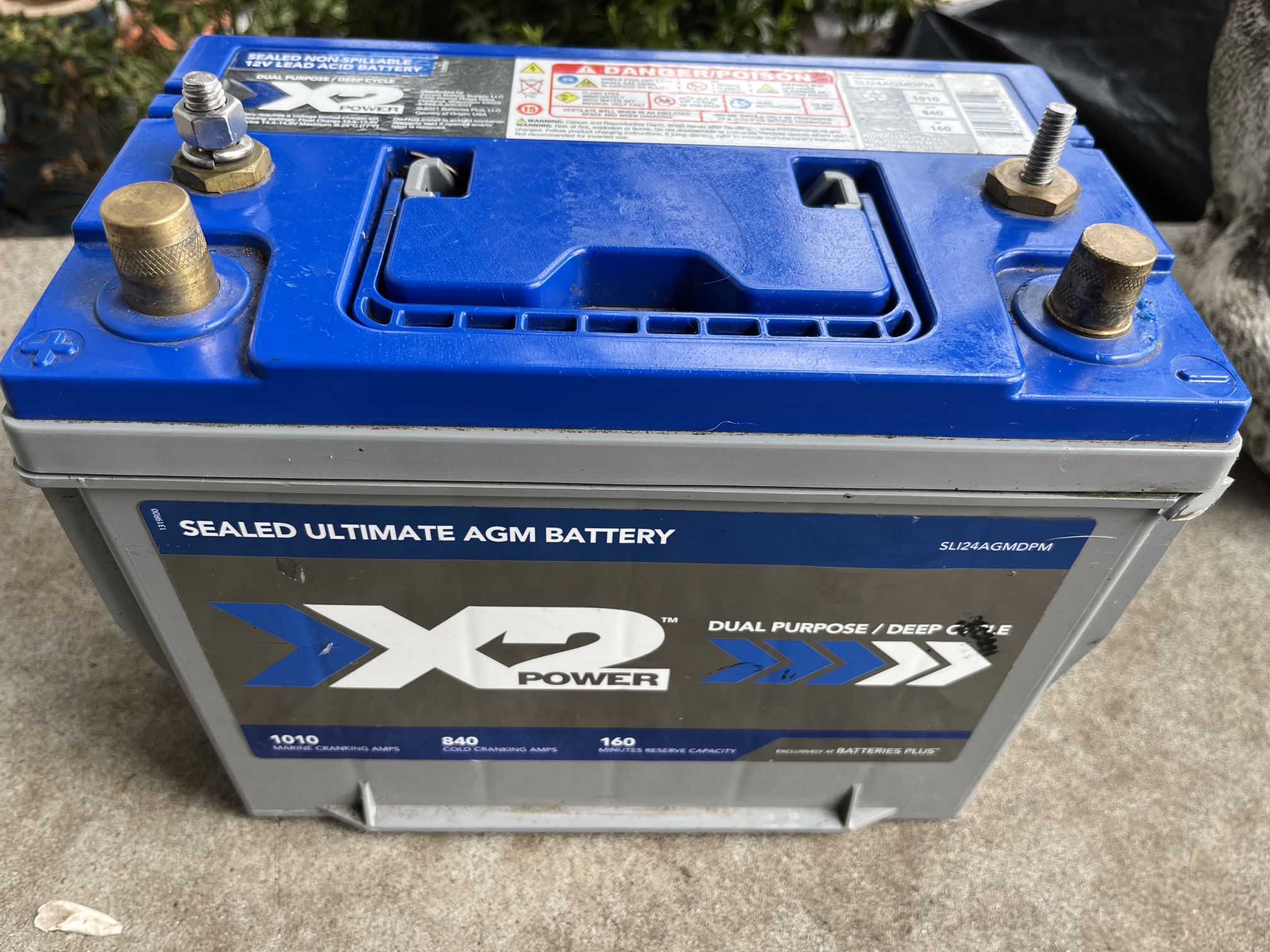 x2 power battery 