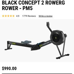 Concept 2 Rower 