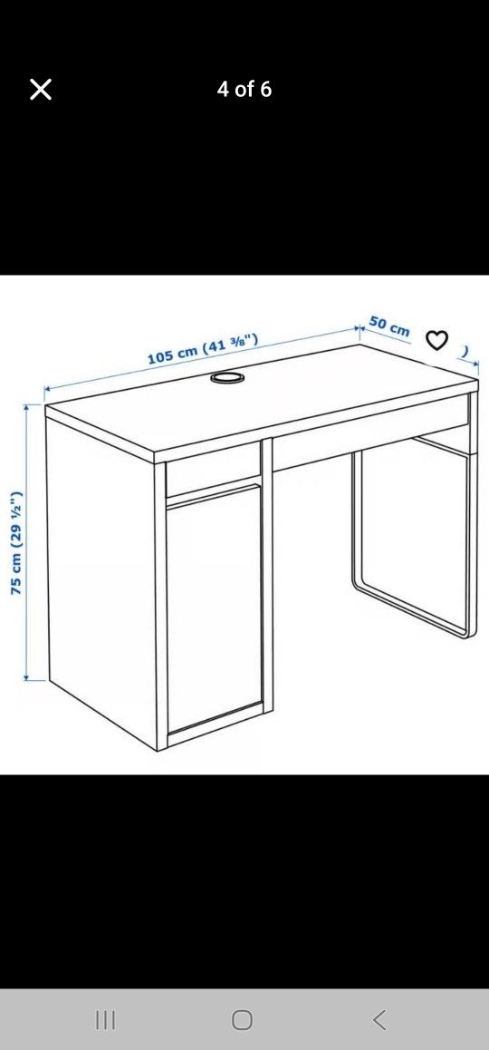 IKEA Desk And Chair