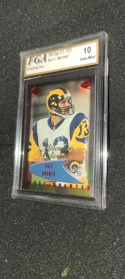 99 Kurt Warner Collector's Edge (RED) First Quarter Millennium Collection Gem Mint 10