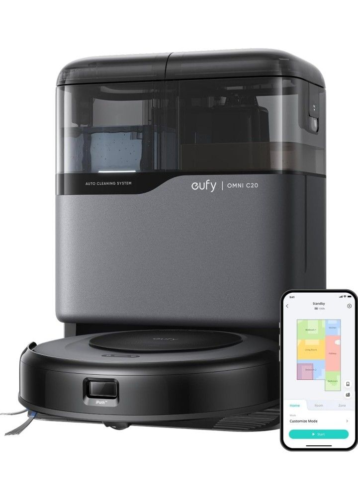 Eufy Robot Omni C20 (Vacuums And Mops) Brand New!