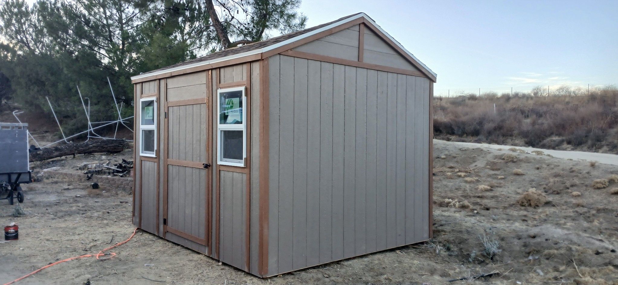 10x10x10 “Storage Shed For The Season “