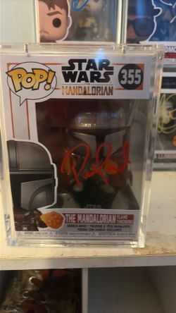 Pedro Pascal signed Funko