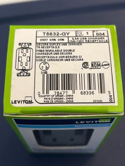 USB receptacle, T5632-GY