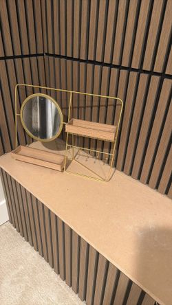 Mirror And Jewelry Holder Combo