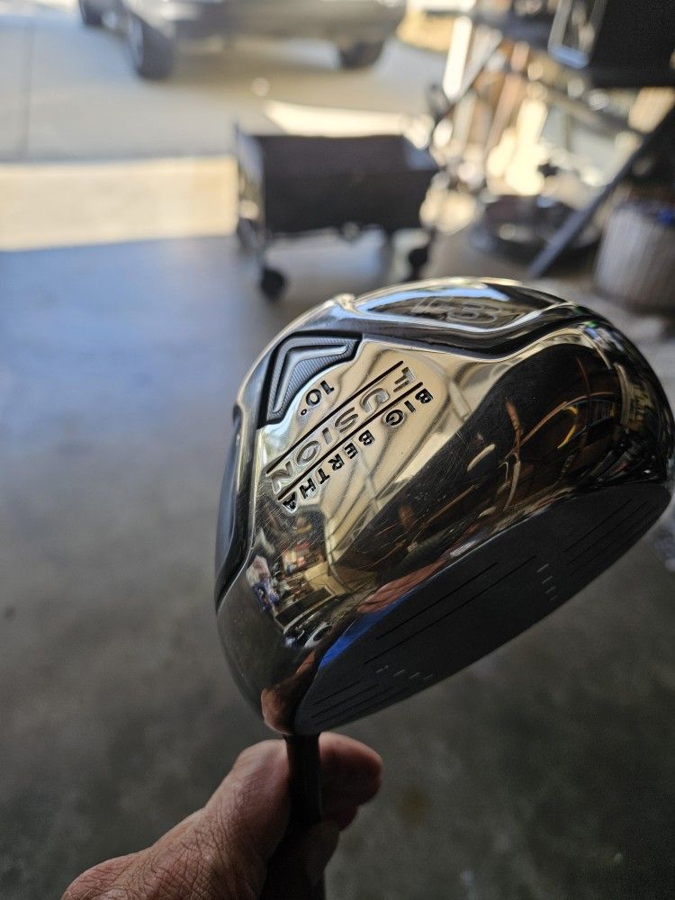 CALLAWAY Big Bertha Fusion FT-3 Neutral 10 Deg DRIVER Aldila NVS 55 R-Flex