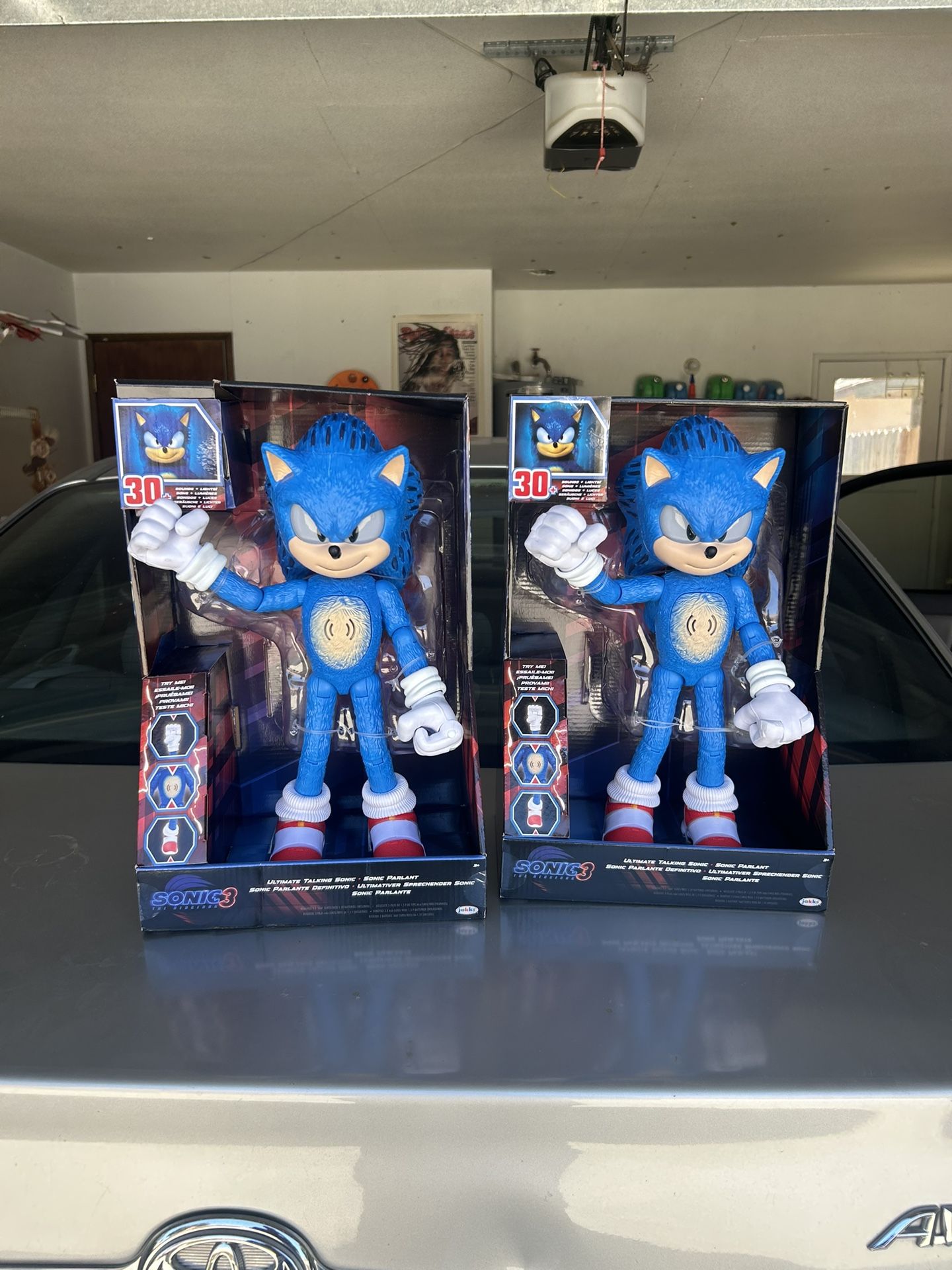 Sonic The hedgehog Talking Figure