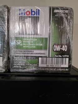 Mobil 1 0w-40 12 qt