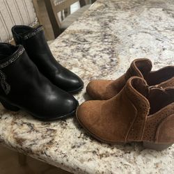 Toddler Girl Boots Size 9