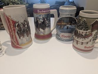 Budweisers Steins