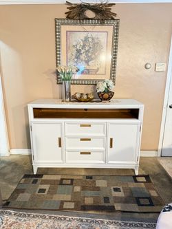 American Drew Sedona Server / Buffet — White & Gold — $625 OBO