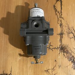 Fisher FS-67CFR-226 Pneumatic Regulator 250psi 0-125psi 1/4in Npt