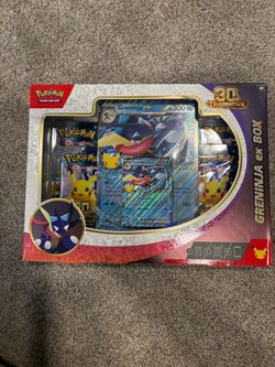 Pokémon TCG 30th celebration Greninja ex Box