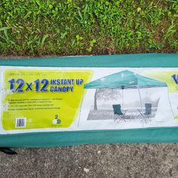 12x12 Quest Canopy Pop-up Tent Wheeled Carry bag