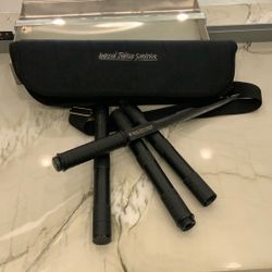 Amazon Jungle Survivor Break-Down Spear and Carrying Case | Black Oxide Finish