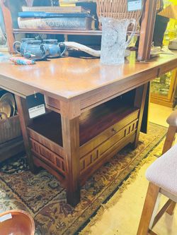 Pub Style Table & 4 Chair Set