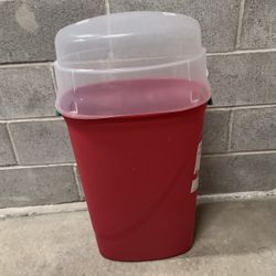 HOMZ 30-Inch Compact Plastic Vertical Lightweight 20 Roll Gift Wrap Storage Organization Container 5$ cash