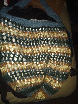 Handmade Bag w/inside liner.