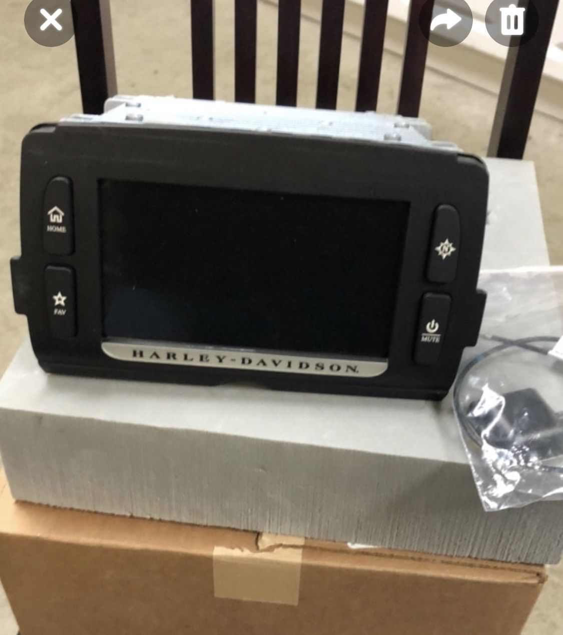 2018 CVO Touch Screen Nav Radio