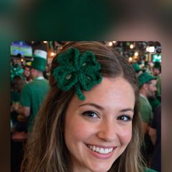 Leaf clover Hair Clip