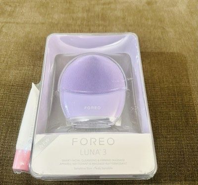 FOREO LUNA 3 Facial Cleansing & Firming Massage Device, 0.67 fl oz Foaming Cleanser