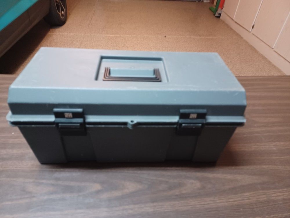 Tool Boxes Plastic And Metal Also Vintage
